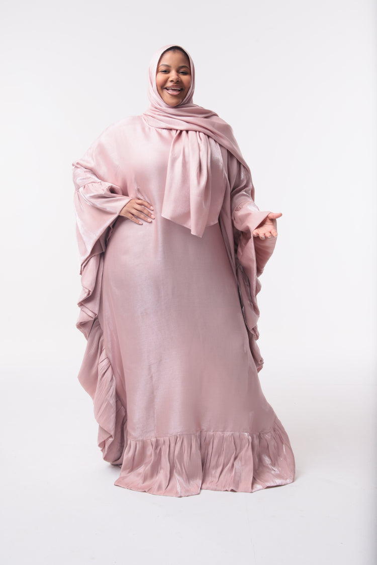 Layyina "Pale Pink"  Kaftan