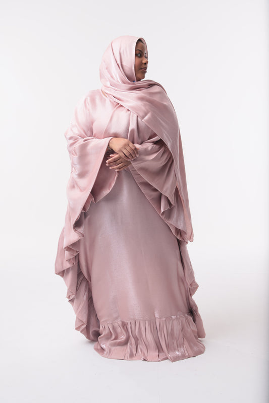 Layyina "Pale Pink"  Kaftan