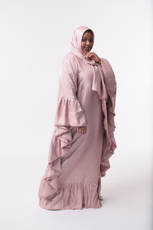 Layyina "Pale Pink"  Kaftan